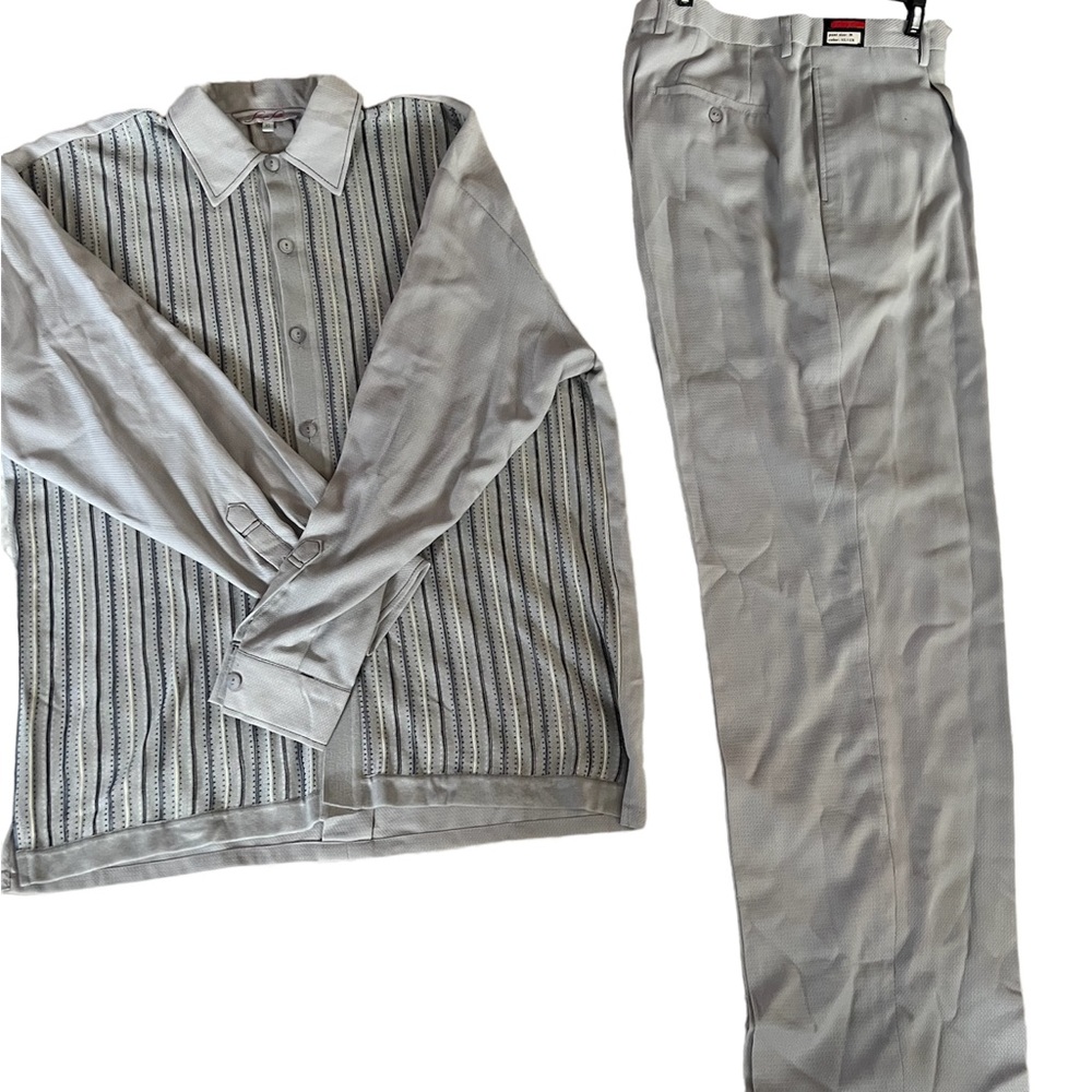 Silversilk Stripes 2 PC Outfit